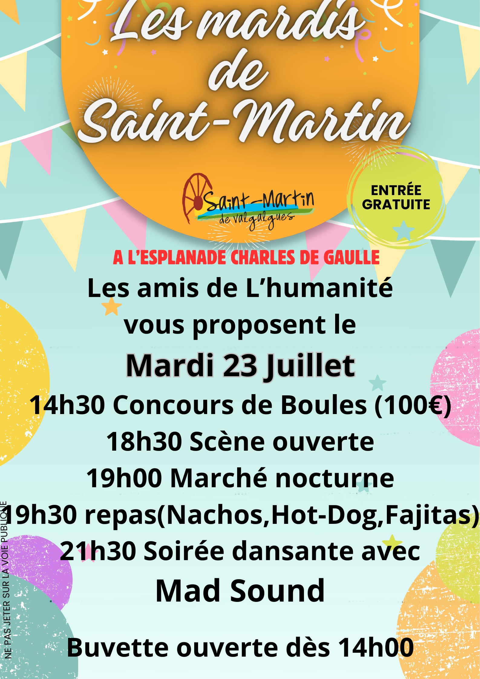 Les Mardis de Saint-Martin – 23 juillet 2024