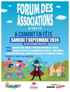 Lire la suite à propos de l’article Forum des Associations et Camont en Fête – 7 septembre 2024