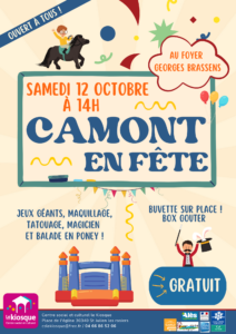 Lire la suite à propos de l’article Camont en Fête – 12 Octobre 2024