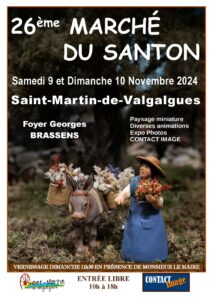 Lire la suite à propos de l’article 26ème Marché du Santon – 9 et 10 Novembre 2024