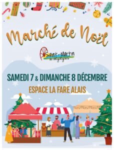 Lire la suite à propos de l’article Marché de Noël 2024 – 7 et 8 décembre 2024